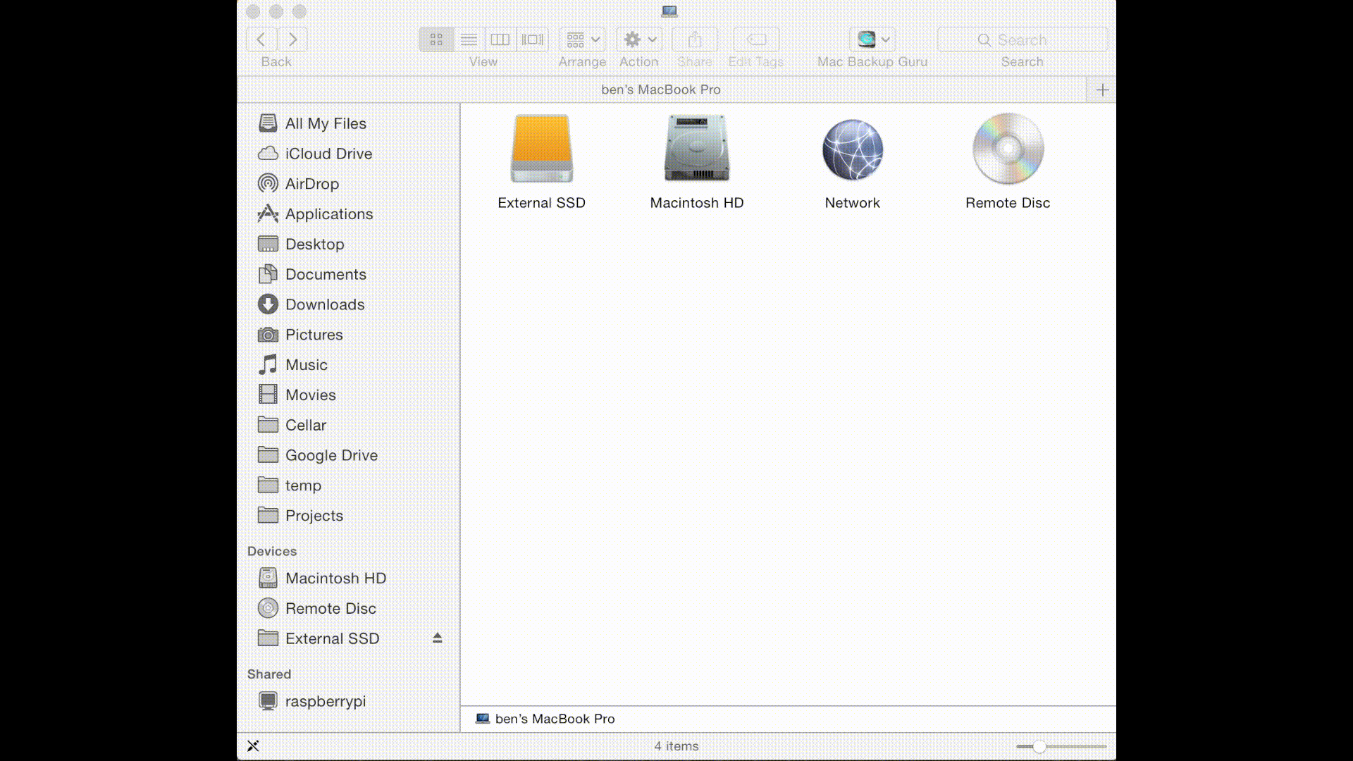 Mac os x backup software